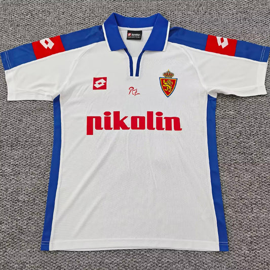 Jersey 2004 Zaragoza Local Manga corta Versión Fan Retro