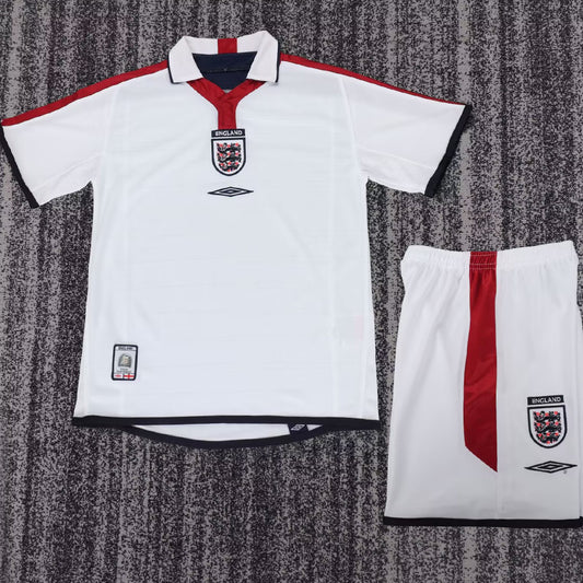 2004 Inglaterra Local Niño Selecciones Retro