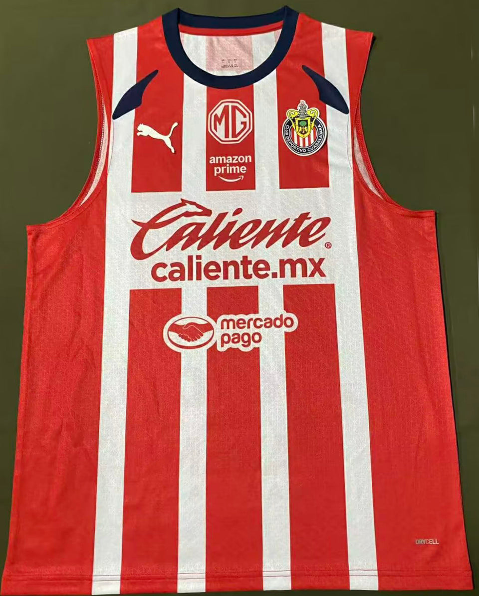 jersey 2025/26 chivas local manga corta versión fan
