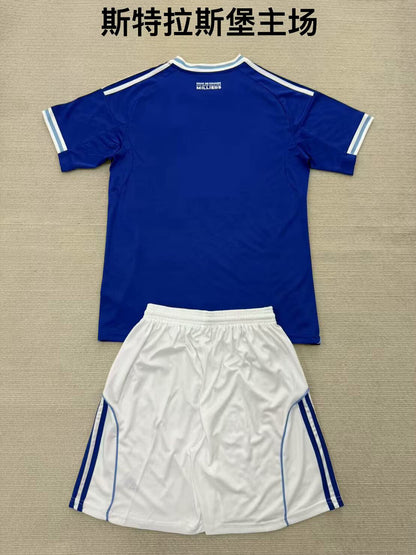 Jersey 2025/26 Strasbourg Local Manga corta Niño