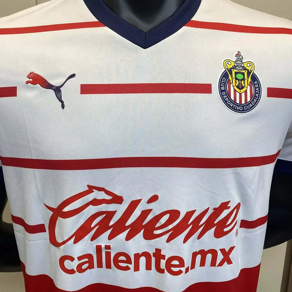 Jersey 2023/24 Chivas Visitante Manga corta Versión Jugador