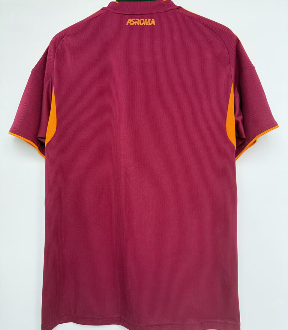 Jersey 2025/26 Roma Local Manga corta Versión Fan