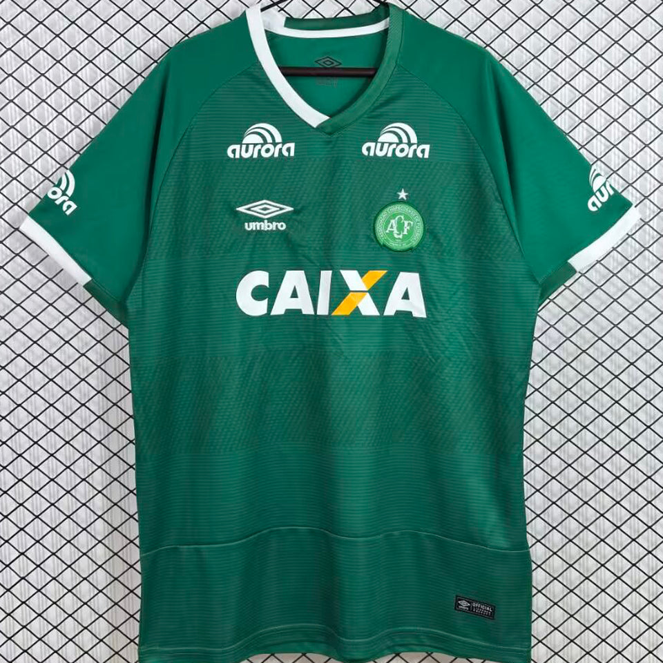 jersey 2016 chapecoense local manga corta versión fan retro
