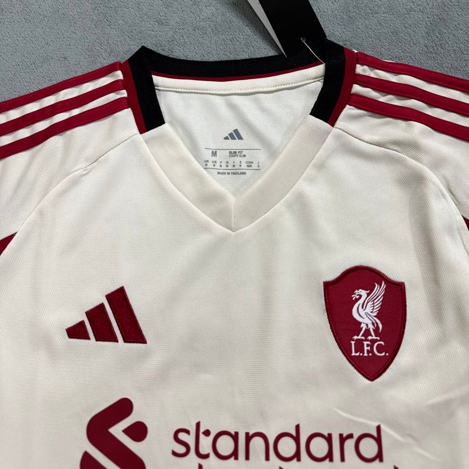 jersey 2025/26 liverpool visitante manga corta mujer