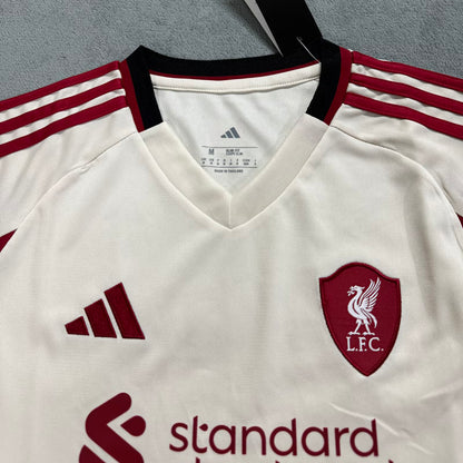 Jersey 2025/26 Liverpool Visitante Manga corta Mujer