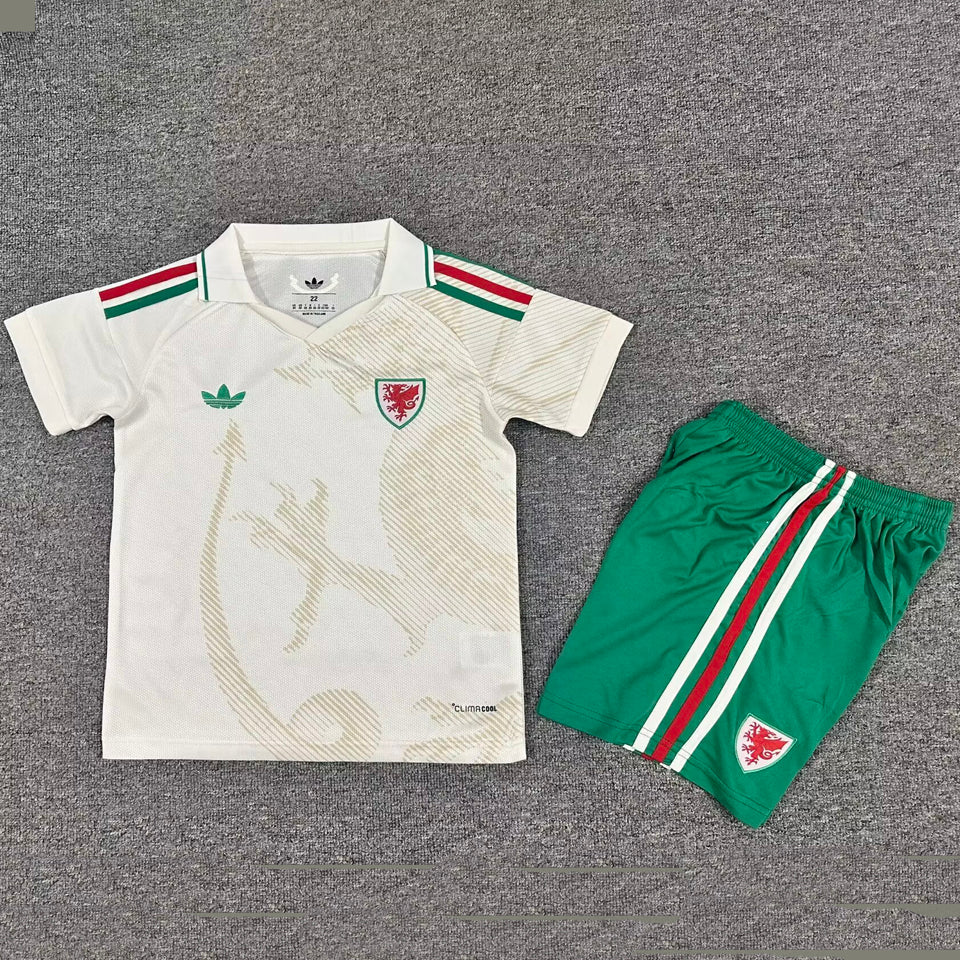 2026/27 wales visitante niño selecciones