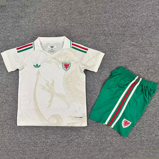 2026/27 Wales Visitante Niño Selecciones