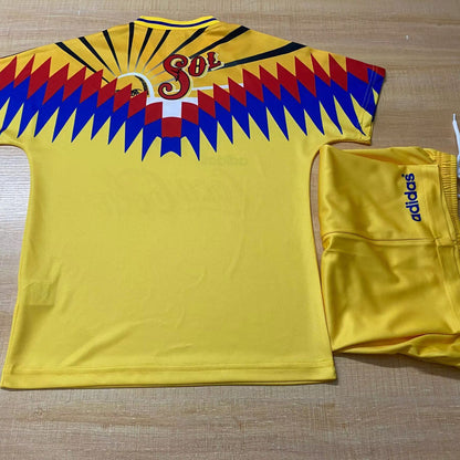 Jersey 1995 Club America Local Manga corta Niño Retro