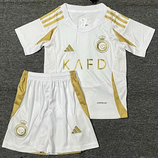Jersey 2024/25 Al Nassr Tercero Manga corta Niño