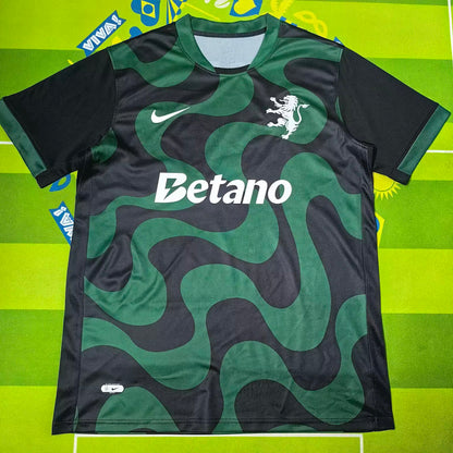 Jersey 2025/26 Sporting Lisbon Visitante Manga corta Versión Fan