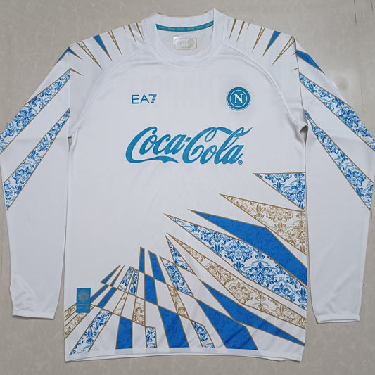 Jersey 2025/26 Napoli Especial Manga larga Versión Fan