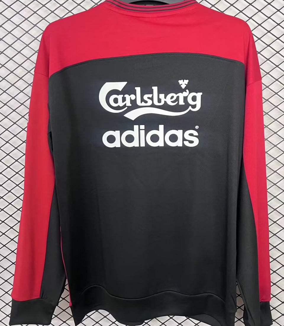 jersey 1993/1995 liverpool especial manga larga versión fan retro