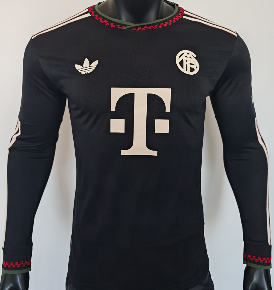 jersey 2025/26 bayern munich especial manga larga versión jugador