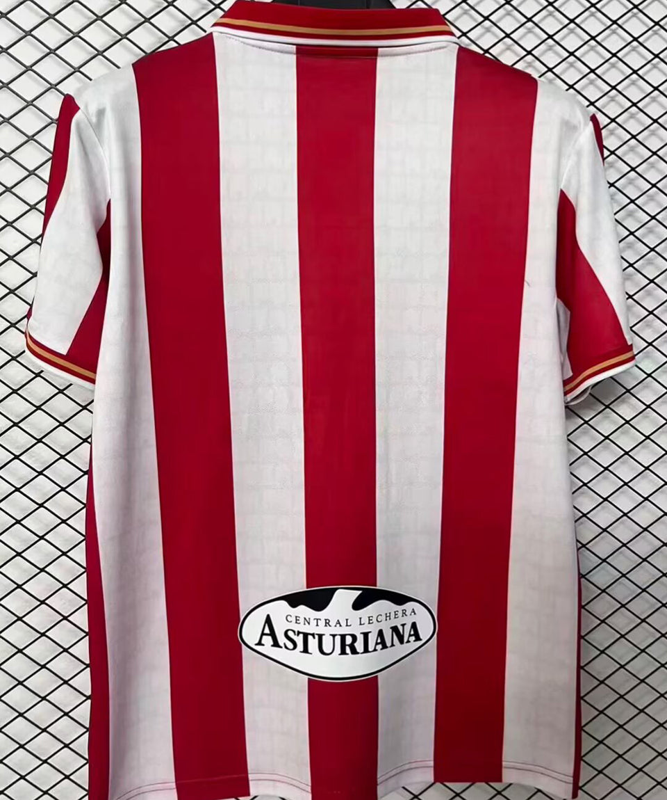 jersey 2026/27 gijon local manga corta versión fan