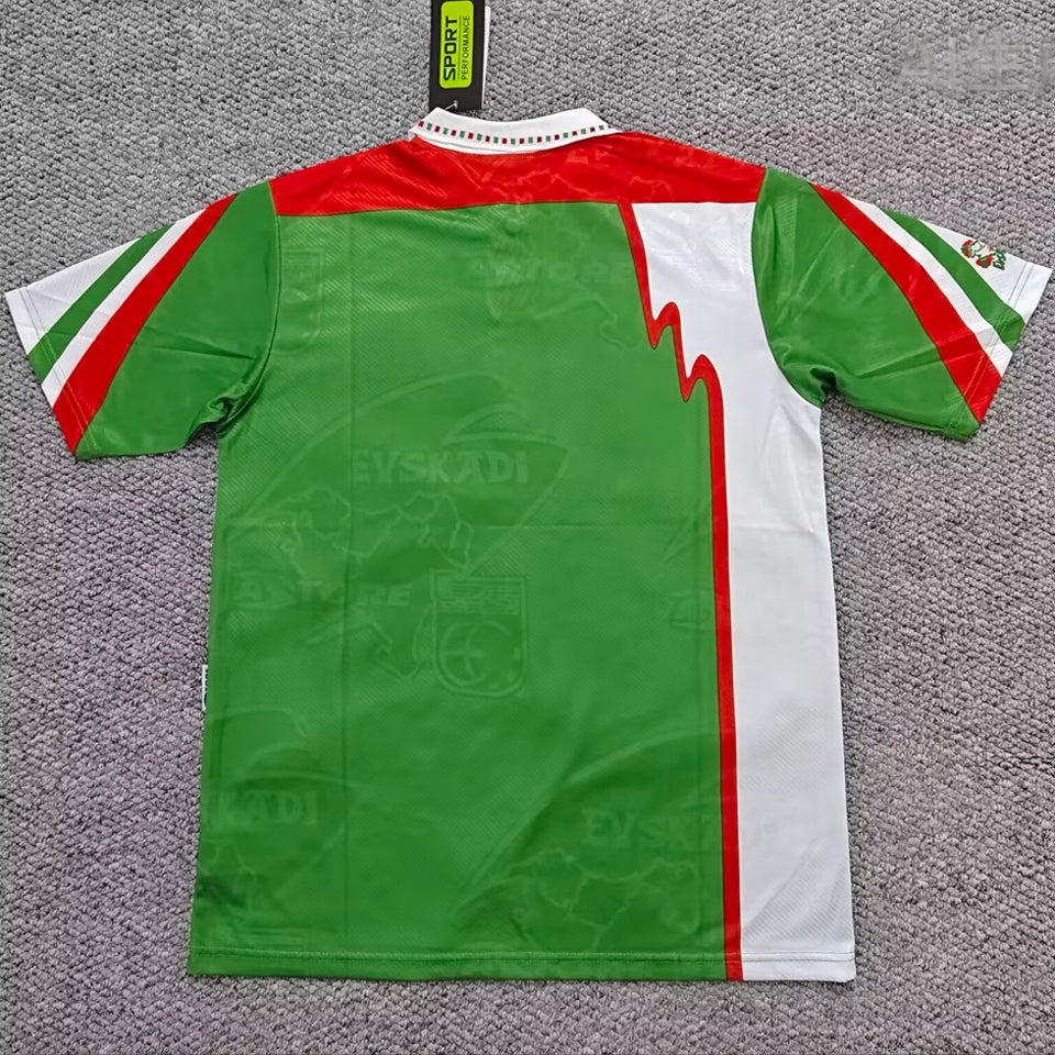 jersey 1993/1994 basque country especial manga corta versión fan retro