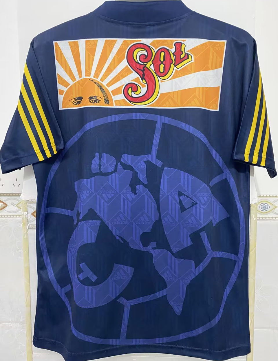 jersey 1998/99 club america visitante manga corta versión fan retro
