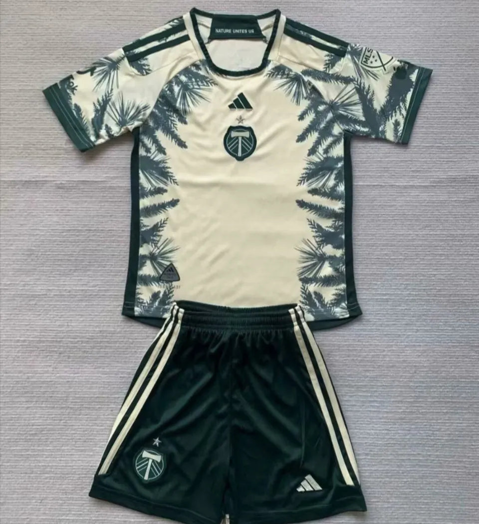 Jersey 2024/25 Portland Timbers Visitante Manga corta Niño