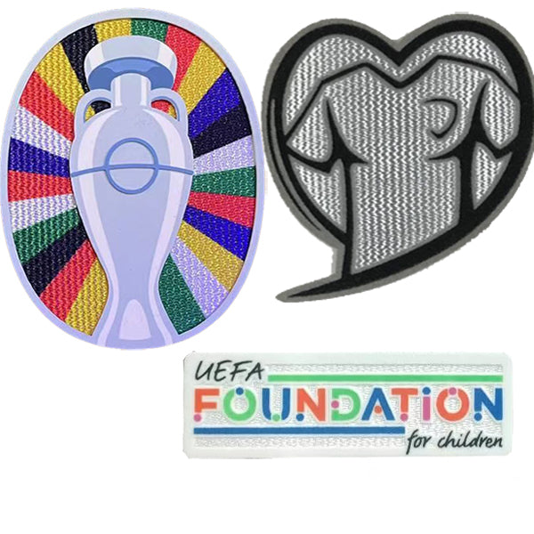 2024 UEFA EURO 2024 Patch calificación Parches/Letras