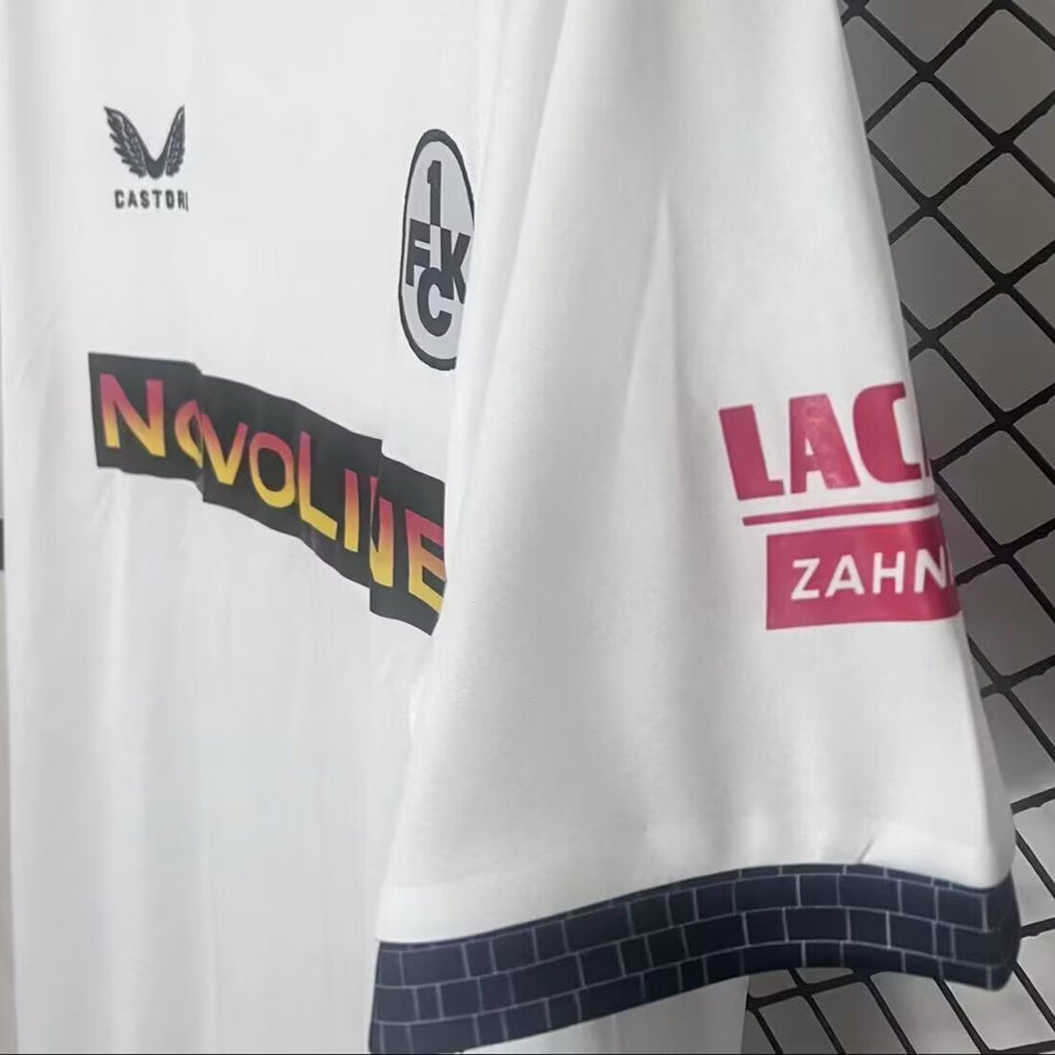 Jersey 2025/26 Kaiserslautern Visitante Manga corta Versión Fan