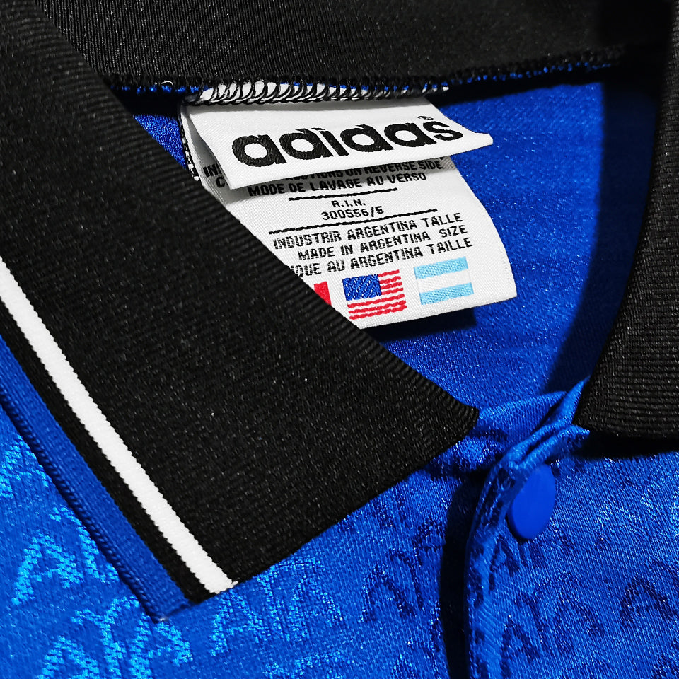 1994 argentina visitante versión fan selecciones retro