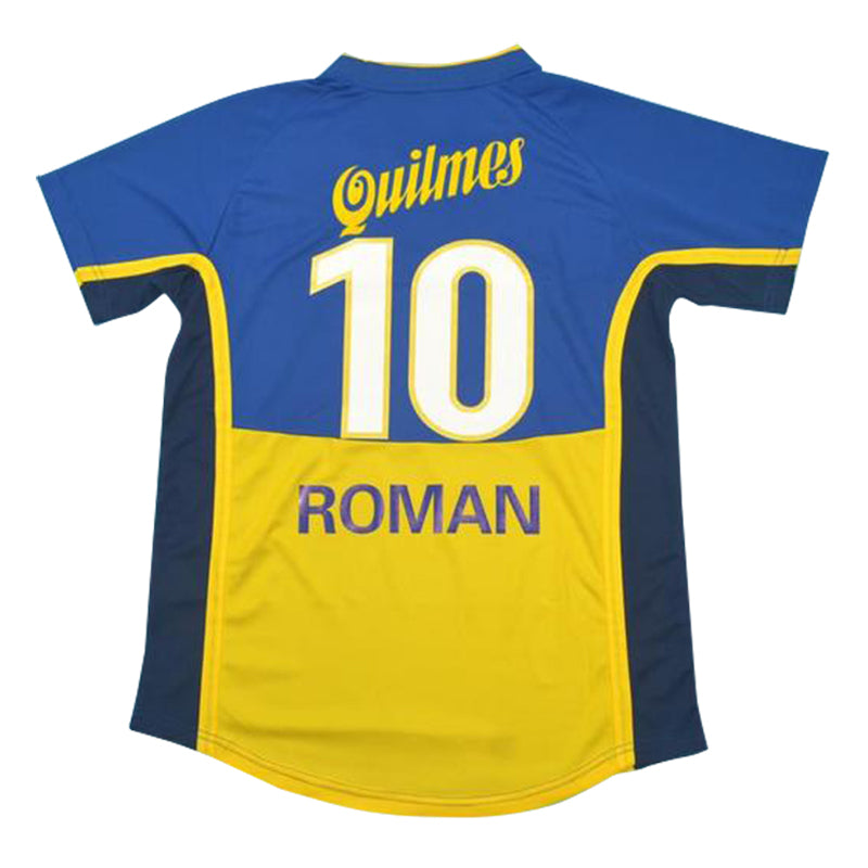 Jersey 2001 Boca Junior Local Manga corta Versión Fan Retro