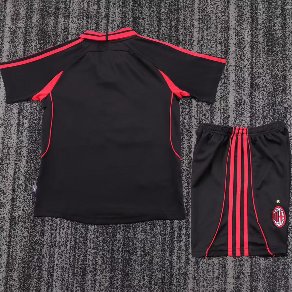 Jersey 2000/2001 AC Milan Tercero Manga corta Niño Retro
