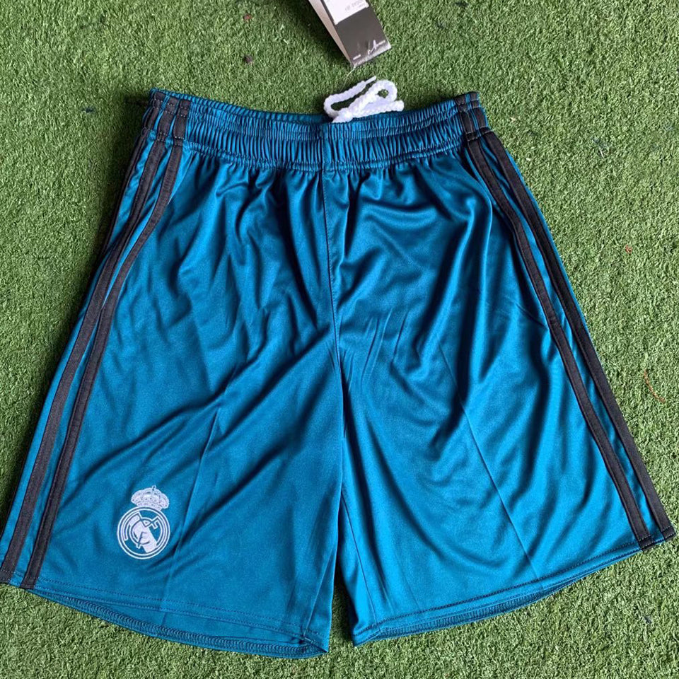 2017/18 real madrid especial versión fan shorts/ pantalones retro
