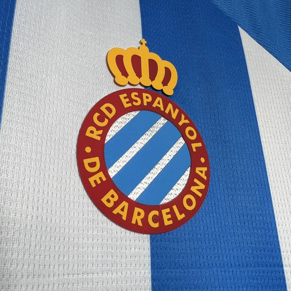 Jersey 2024/25 Espanyol Local Manga corta Versión Fan