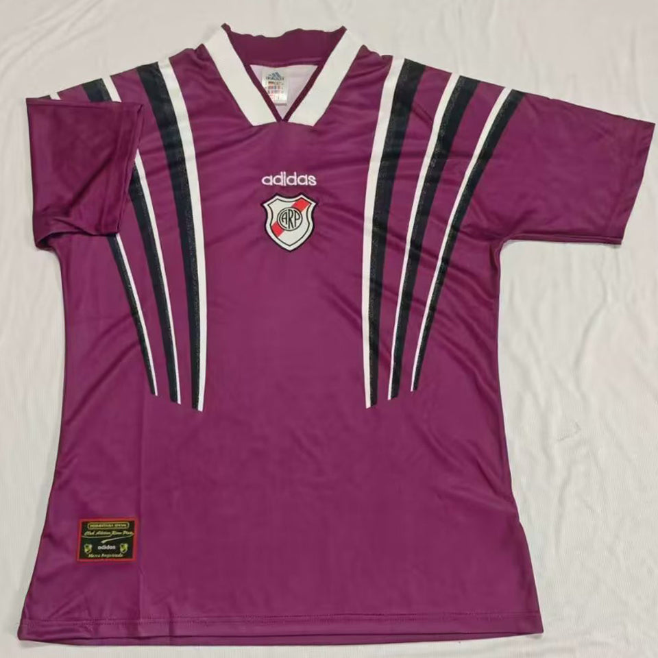 jersey 1996 river plate especial manga corta versión fan retro