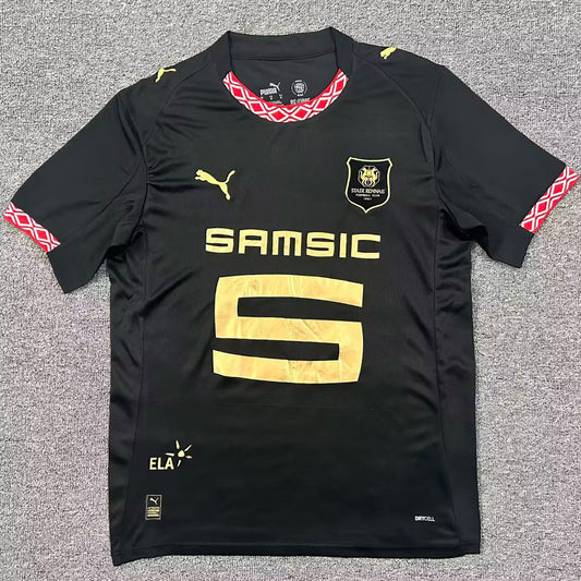 Jersey 2025/26 Rennais Tercero Manga corta Versión Fan