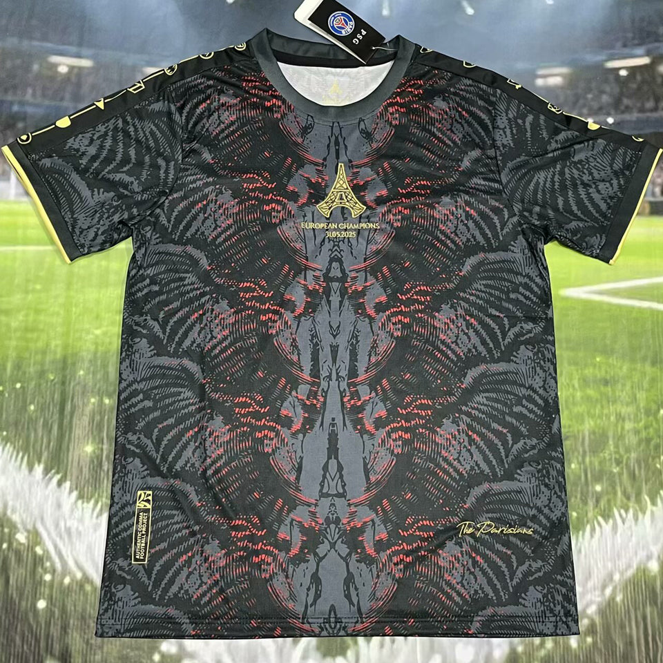 jersey 2025/26 psg especial manga corta versión fan