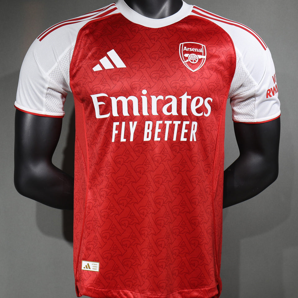 jersey 2025/26 arsenal local manga corta versión jugador