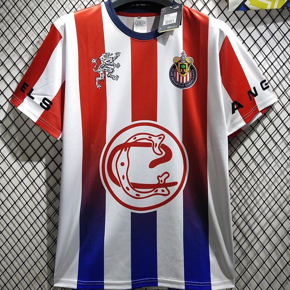 jersey 2025 chivas angels especial manga corta versión fan retro