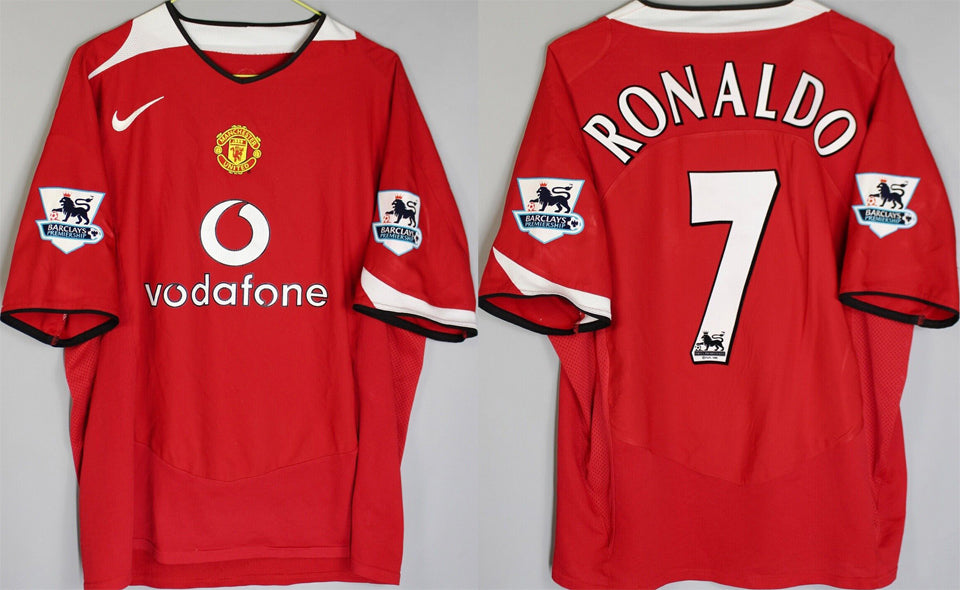 2004/06 manchester united parches/letras