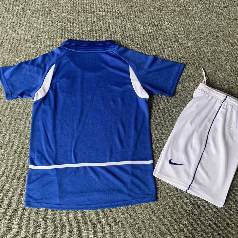 2002 Brasil Visitante Niño Selecciones Retro