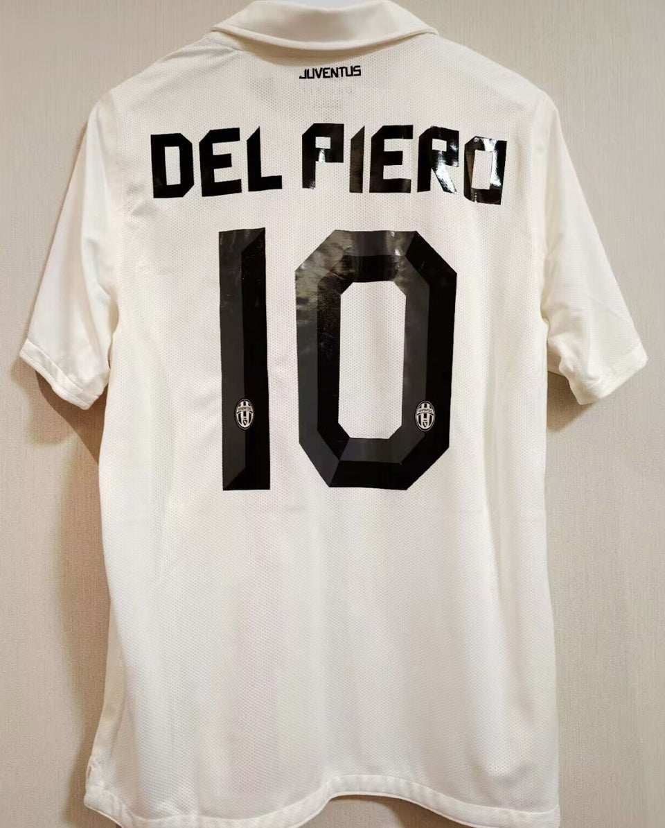 jersey 2010/11 juventus visitante manga corta versión fan retro