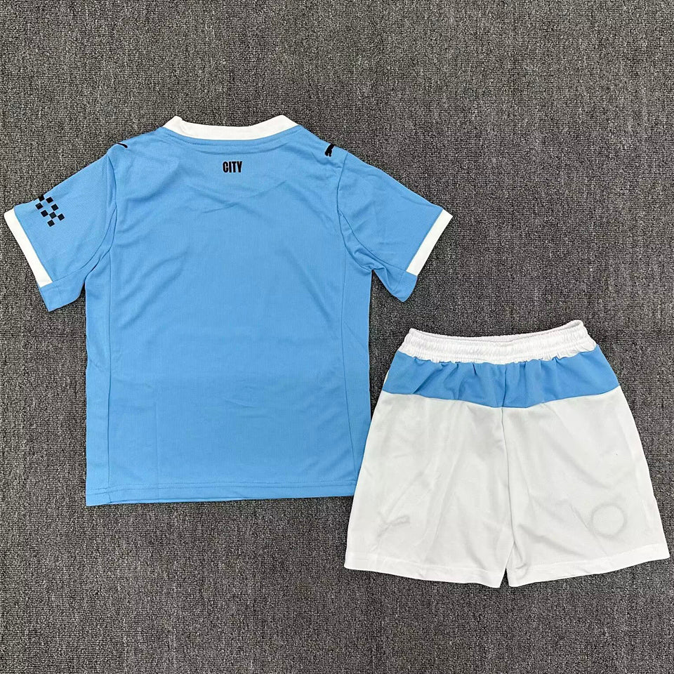 Jersey 2025/26 Manchester City Local Manga corta Niño