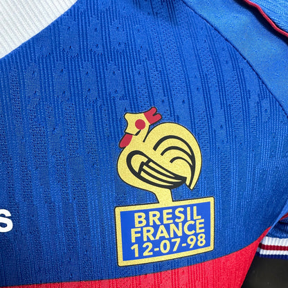 1998 Francia Local Versión Jugador Selecciones Retro