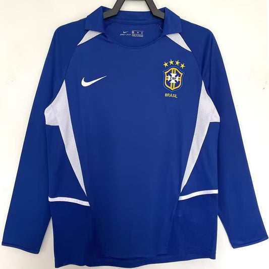 2002 Brasil Visitante Versión Fan Selecciones Retro