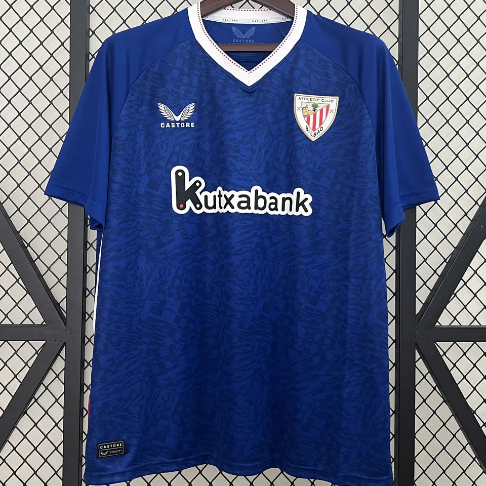 Jersey 2024/25 Bilbao AT Visitante Manga corta Versión Fan