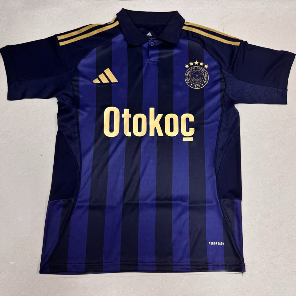 Jersey 2025/26 Fenerbahce Visitante Manga corta Versión Fan