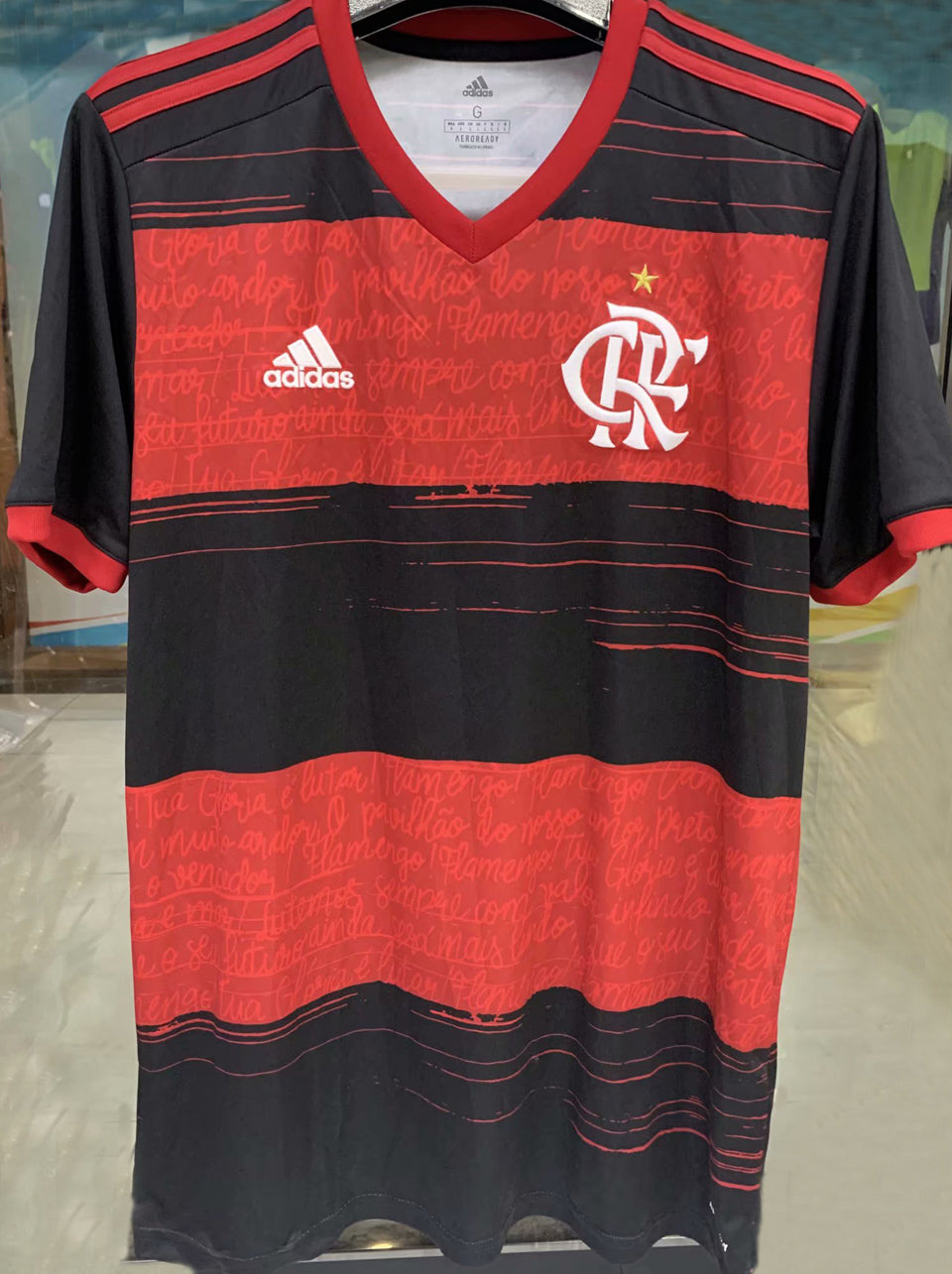 jersey 2020 flamengo local manga corta versión fan