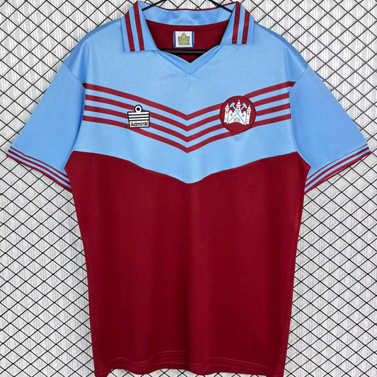 Jersey 1976/1980 West Ham Local Manga corta Versión Fan Retro