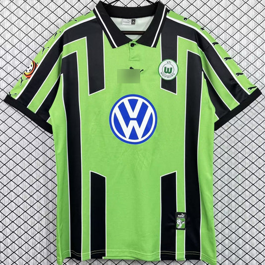 Jersey 1999/2000 Wolfsburg Visitante Manga corta Versión Fan Retro