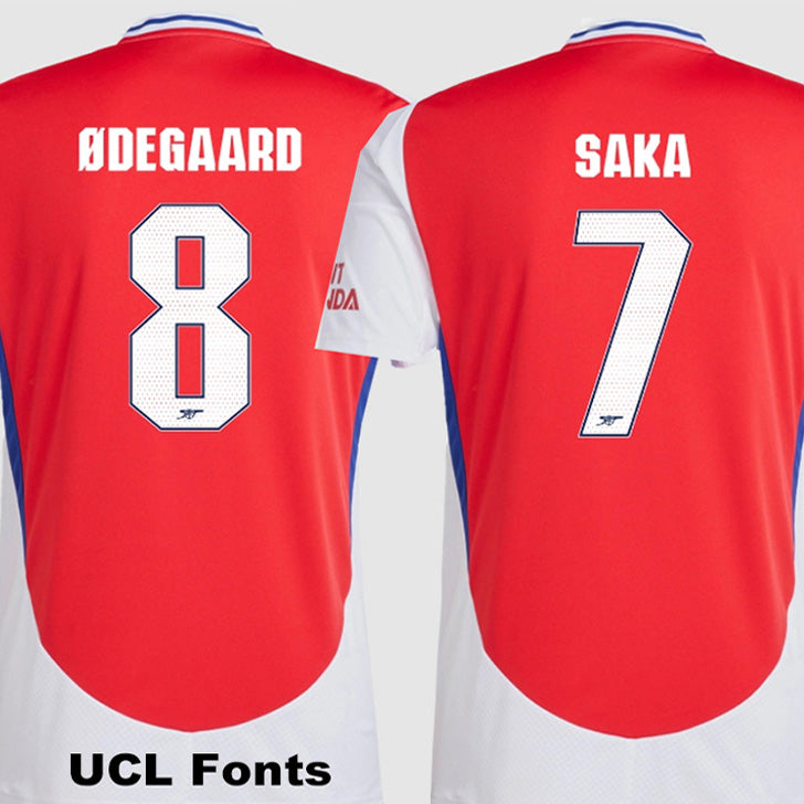 jersey 2024/25 arsenal local manga corta versión fan