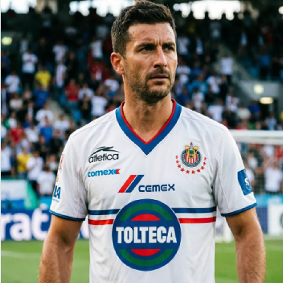jersey 2001 chivas visitante manga corta versión fan retro
