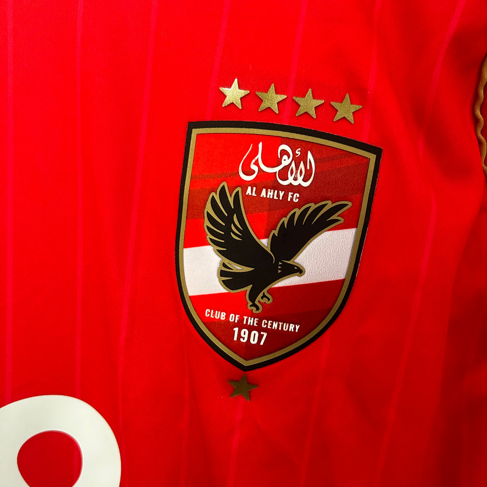 Jersey 2025/26 Al Ahly Local Manga corta Versión Fan