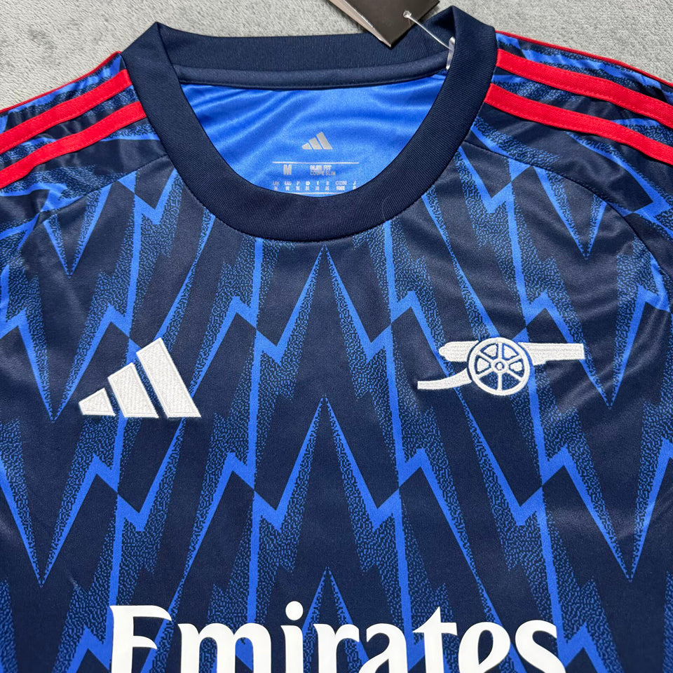jersey 2025/26 arsenal visitante manga corta mujer