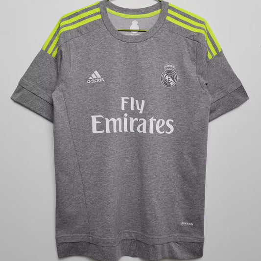Jersey 2015/16 Real Madrid Visitante Manga corta Versión Fan Retro