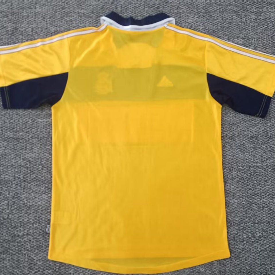 jersey 2000/2001 deportivo la coruna visitante manga corta versión fan retro